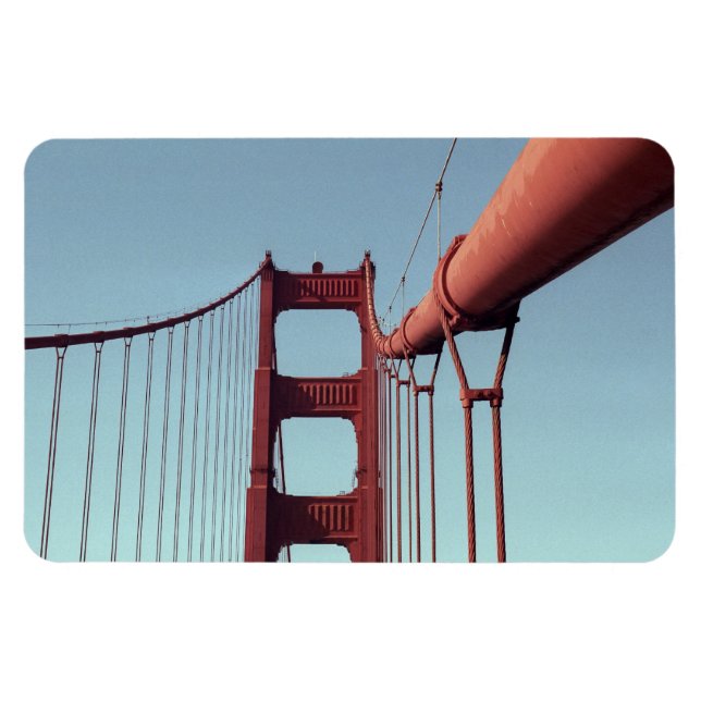 Magnet Flexible Unique Golden Gate Bridge, San Francisco Photo (Horizontal)