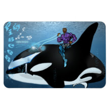 Univers zodiaque - Aimant de pression