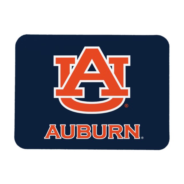 Magnet Flexible Université d'Auburn | AU Auburn (Horizontal)