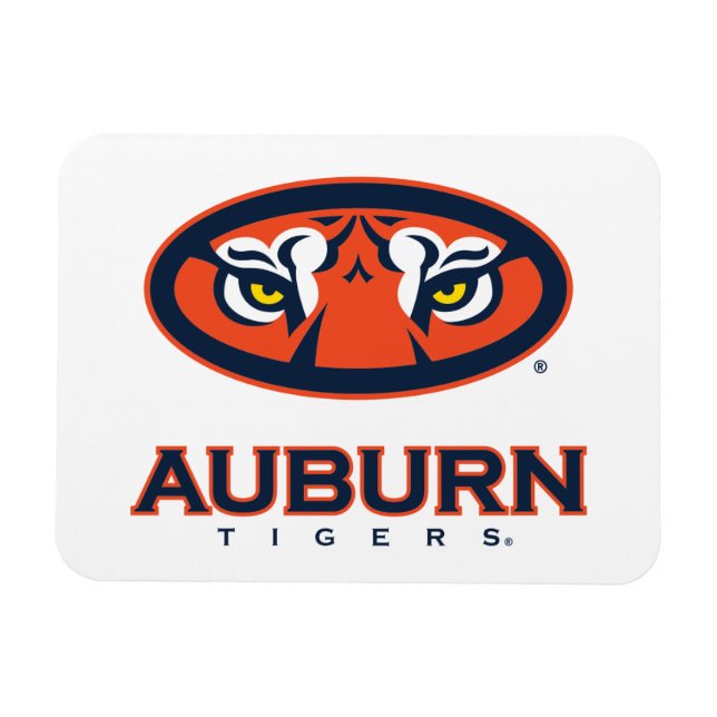 Magnet Flexible Université d'Auburn | Auburn Tigers (Horizontal)