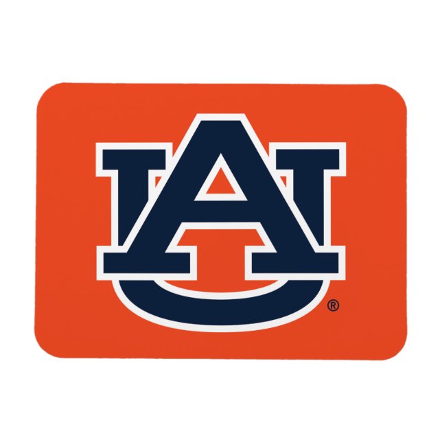 Magnet Flexible Université d'Auburn | Auburn UA Logo (Horizontal)