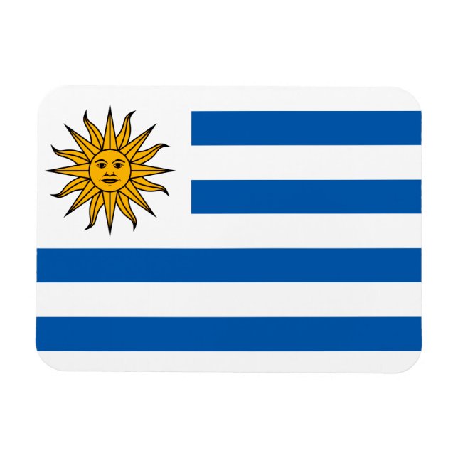 Magnet Flexible Uruguay (Horizontal)