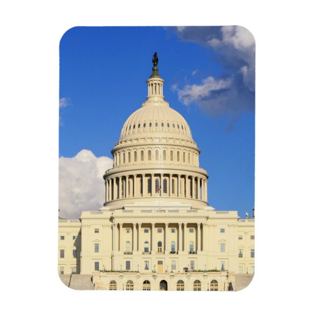 Magnet Flexible US Capitol Building, Washington DC, États-Unis (Vertical)