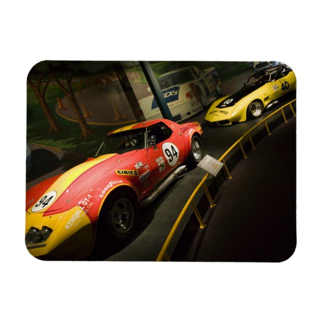 Magnet Flexible USA, Kentucky, Bowling Green : Corvette nationale  (Horizontal)