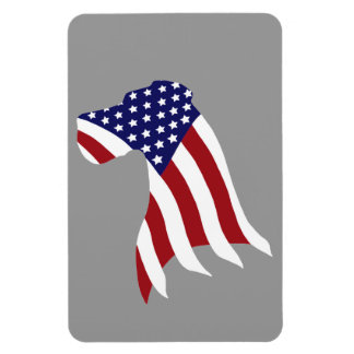 Magnet Flexible USA Pride Great Dane