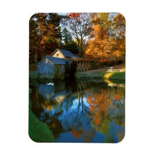 Magnet Flexible USA, Virginie, Blue Ridge Parkway, Mabry Mill