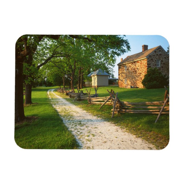Magnet Flexible USA, Virginie, Fairfax Comté, Sully Plantation (Horizontal)