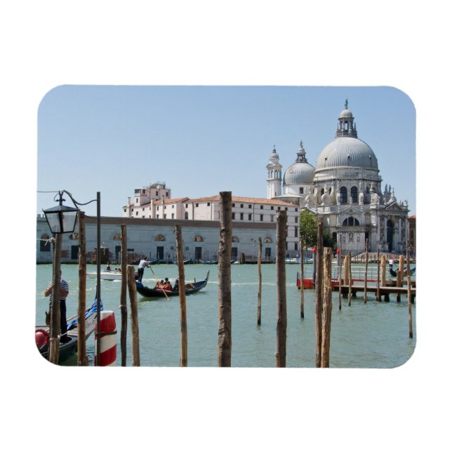 Magnet Flexible Vacances à Venise paysage magnétique rectangulaire (Horizontal)