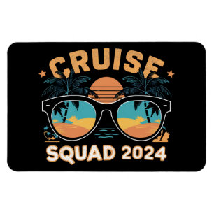 Magnet Flexible Vacances de croisière en bateau avec des amis de l