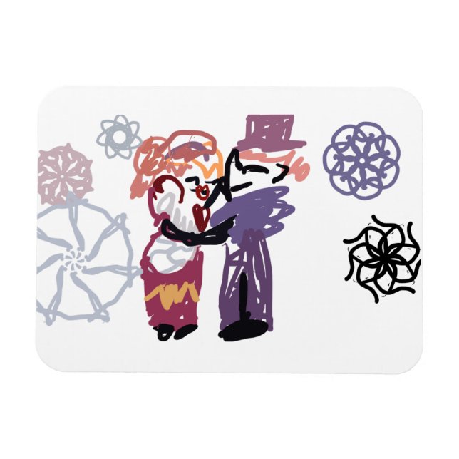 Magnet Flexible Valentine joy (Horizontal)