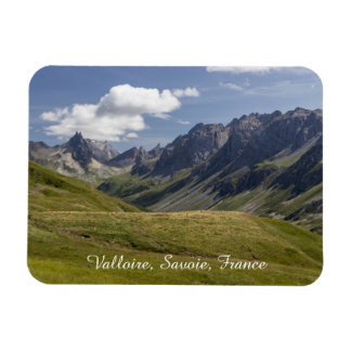 Magnet Flexible Valloire Mountains Summer Landscape, France