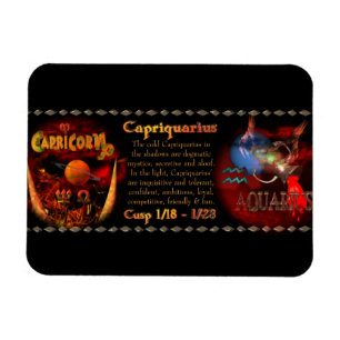 Magnet Flexible Valxart Capriquarius Capricorn Aquarius Cusp