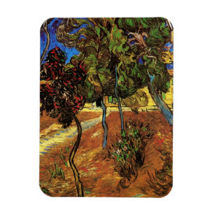 Magnet Flexible Van Gogh Trees in the Garden, Saint Paul Hospital