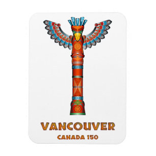 Magnet Flexible Vancouver (C.-B.) Canada - Totem Pole