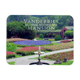 Magnet Flexible Vanderbilt Mansion Formal Gardens, Hyde Park, NY