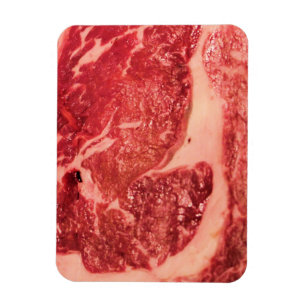 Magnet Flexible Vapeur de Ribeye de viande crue