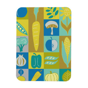 Magnet Flexible Veggie Blocks II