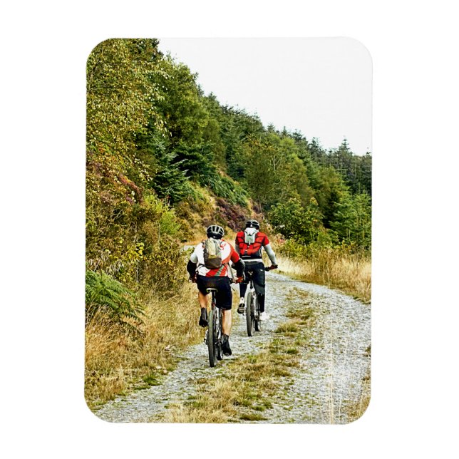 MAGNET FLEXIBLE VÉLO MONTAGNEUX (Vertical)