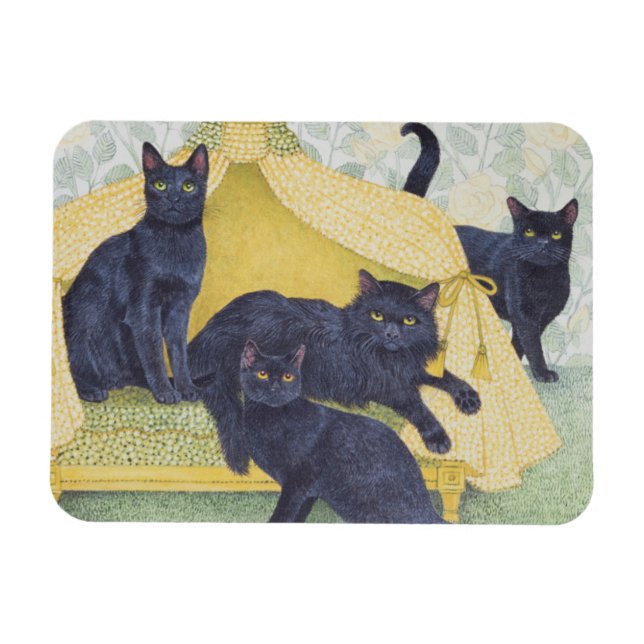 Magnet Flexible velours noir (Horizontal)