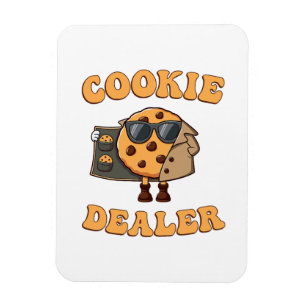 Magnet Flexible Vendeur de biscuits drôle de cuisson