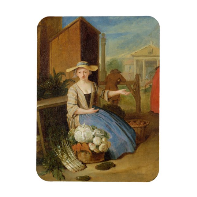 Magnet Flexible Vendeur de légumes, Covent Garden, c.1726 (huile s (Vertical)