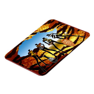 Magnet Flexible Venir africain de maison