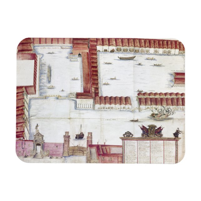 MAGNET FLEXIBLE VENISE : ARSENALE (Horizontal)