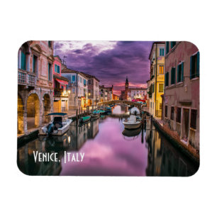 Magnet Flexible Venise, Italie Canal Pittoresque & Architecture Vé