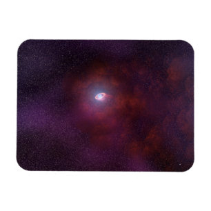 Magnet Flexible Vent Pulsar D'Une Étoile Neutron.