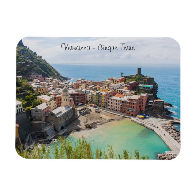 Magnet Flexible Vernazza, aimant Cinque Terre (Horizontal)