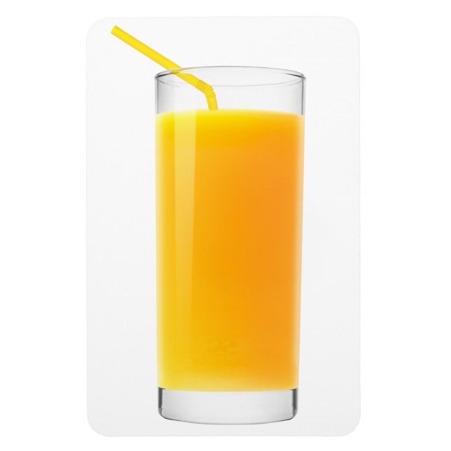 Magnet Flexible Verre de jus d'orange (Vertical)