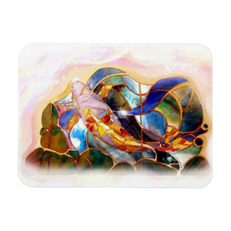 Magnet Flexible Verre Koi Poisson japonais Art flexible Mabnet