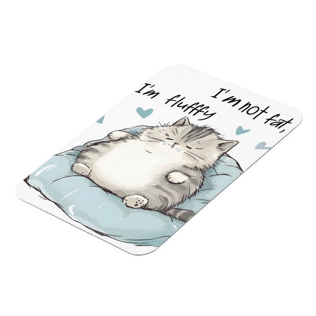 Magnet Flexible Vibes Chubby Chat Chill (Côté Gauche)