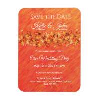 Vibes d'automne- Mariage Enregistrer la date-