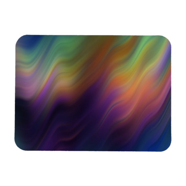 Magnet Flexible Vibrations colorées (Horizontal)