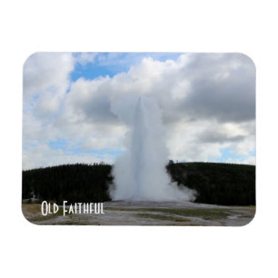 Magnet Flexible Vieille photo fidèle chez Yellowstone