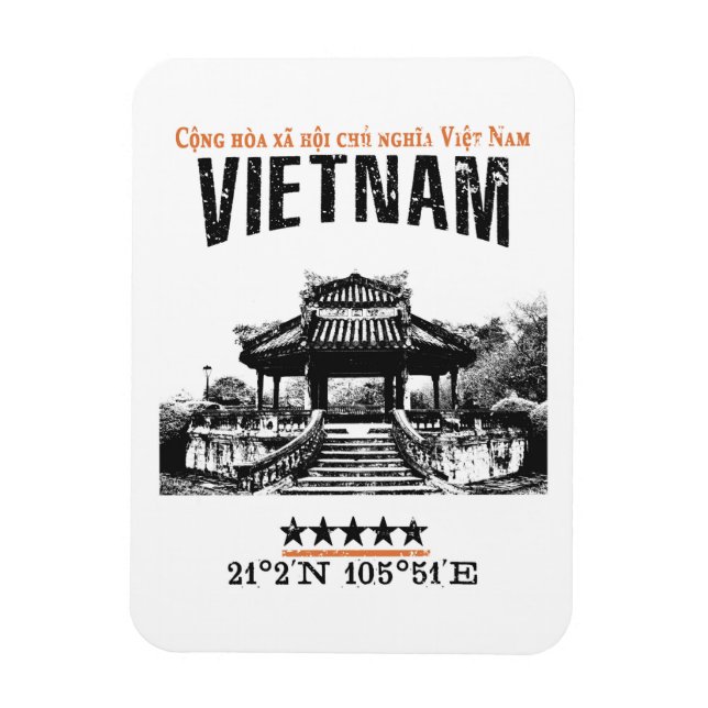 Magnet Flexible Vietnam (Vertical)