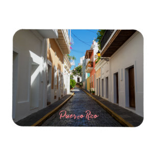 Magnet Flexible Vieux San Juan Porto Rico souvenir voyage