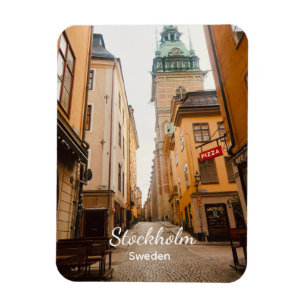 Magnet Flexible Vieux Town, Stockholm, Suède Souvenir