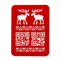 Vilain Sweater QR Code Bonne année!