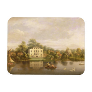 Magnet Flexible Villa de pape, Twickenham, c.1765 (huile sur la
