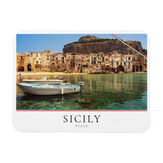 Magnet Flexible Ville de Cefalu en Sicile en Italie