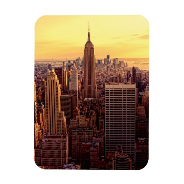 Magnet Flexible Ville de New York avec Empire State (Vertical)