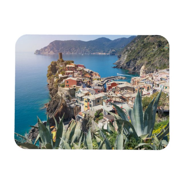 Magnet Flexible Ville de Vernazza dans les Cinque Terre (Horizontal)
