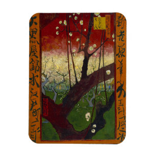 Magnet Flexible Vincent Van Gogh - Arbre à prune floraison