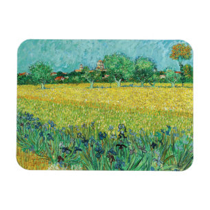 Magnet Flexible Vincent van Gogh - Champ avec Iris près d'Arles