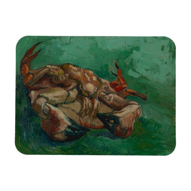 Magnet Flexible Vincent Van Gogh, Crabe sur son dos (Horizontal)