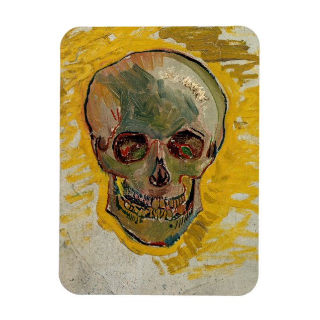 Magnet Flexible Vincent van Gogh - Crâne 1887 #2 (Vertical)