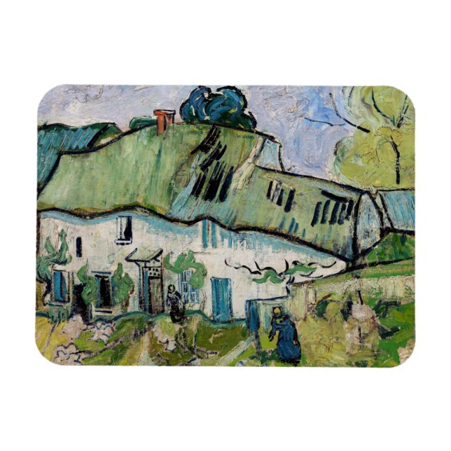 Magnet Flexible Vincent van Gogh - Ferme à deux chiffres (Horizontal)