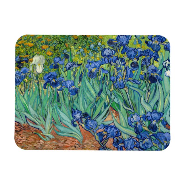 Magnet Flexible Vincent Van Gogh - Irises (Horizontal)